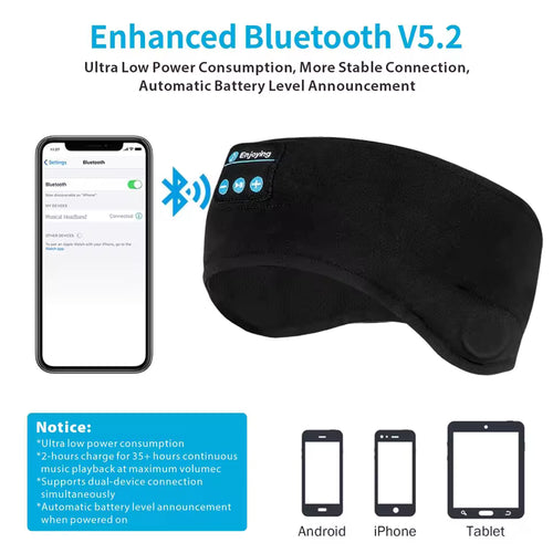 NIVOX SleepBand – Bluetooth-Schlafkopfhörer