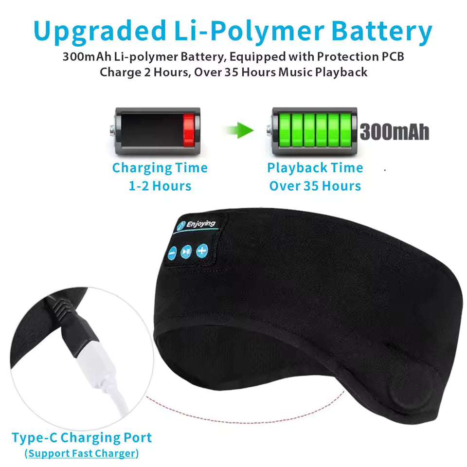 NIVOX SleepBand – Bluetooth-Schlafkopfhörer